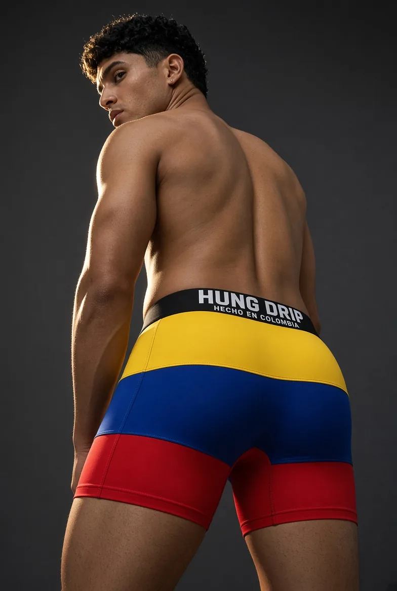 HUNGDRIP Tricolor Trunk, back view